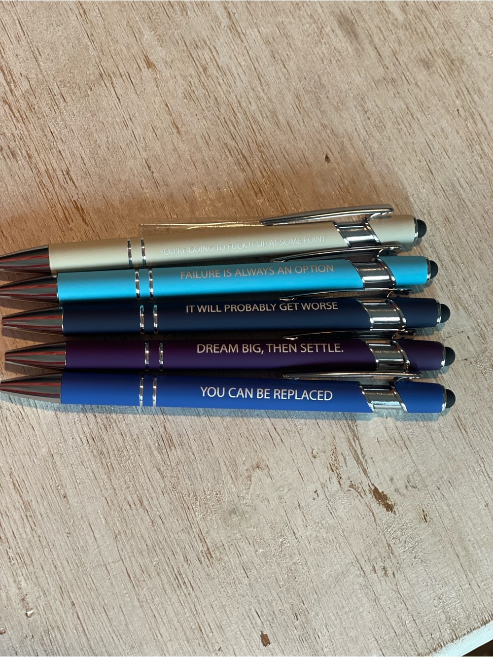 The "Daily Disappointment" Pen and Stylus – Anti-Inspirational - Pick One ☝️ - Picture 9 of 9